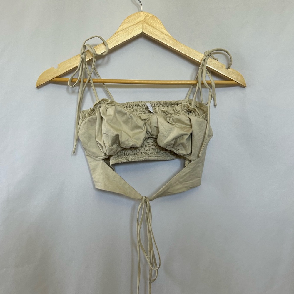 Hey Babe Strappy Cropped Tank M